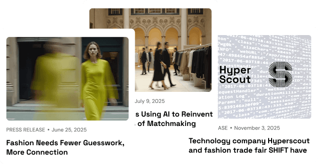 Hyperscout Press Releases - AI-Powered Buyer Matching at Pitti Uomo '107